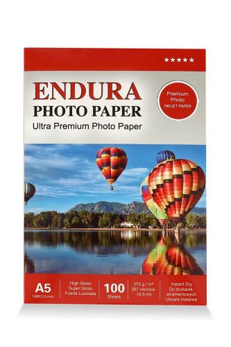 100 Adet Endura 15x21 Photo Paper ParlakGlossy - SatinMat 270gsm Fotoğraf Kağıdı - 5