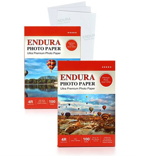 100 Adet Endura 10x15 Photo Paper Satin - Mat 270gsm Fotoğraf Kağıdı - 4